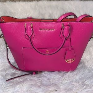 Michael Kors Pink Greenwich Purse